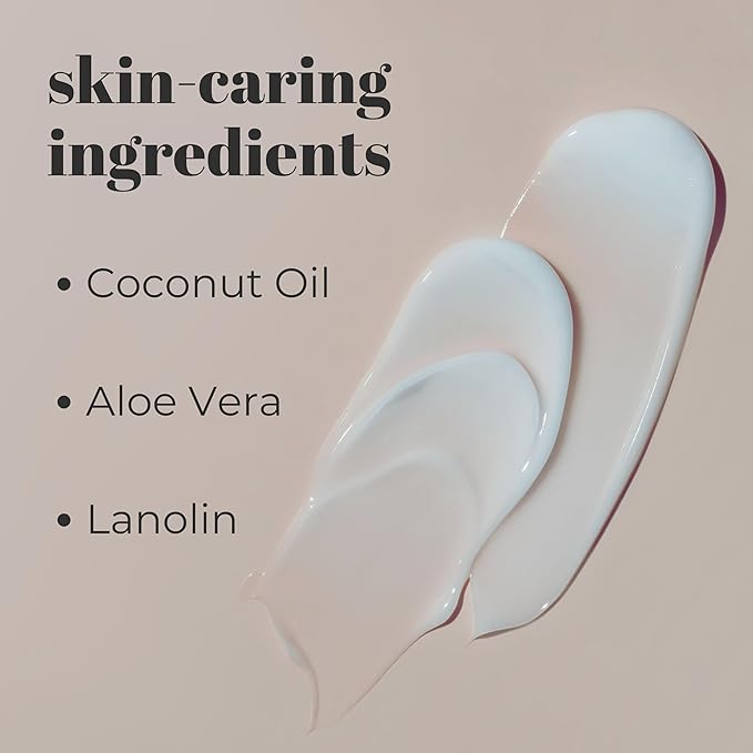 Mountain Ocean Skin Trip Coconut Body Lotion, 8 Oz, Lightweight, Fast Asborbing Moisturizer for Women and Men, with Coconut Oil, Aloe Vera, & Lanolin