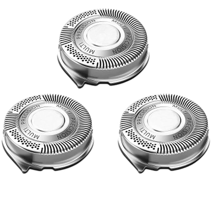 SH50 Replacement Blade Heads for Philipss Norelcos Series 5000 Electric Shavers Blades Head for AquaTouch(S5xxx) PowerTouch(PT8xx PT7xx) and AquaTouch(AT8xx AT7xx) (3 Pack)