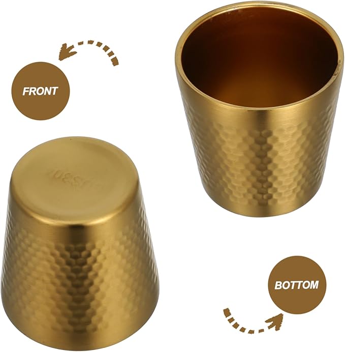 Stainless Steel Shaving Bowl Durable Shaving Tool for Men Stylish Hammered Design for Shaving Soap for Daily Use Any Bathroom Decor