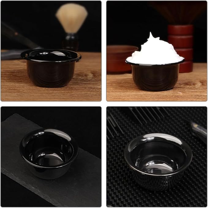 3pcs Men Shaving Bowls,Reusable Shaving Soap Cup,Household Shave Bowl,Men Shave Barber Supply Accessories