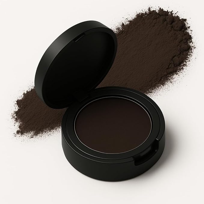 Hair Thickener | New Waterproof Formula - Natural & Fuller Looking Hair in 30 sec - 14g - Fibers for Thinning, Bald Spots & Graying Roots (Dark Brown)