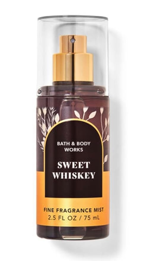 Bath & Body Works Fine Fragrance Mist Travel Size Mini Purse Spray 2.5 Ounce (Sweet Whiskey)