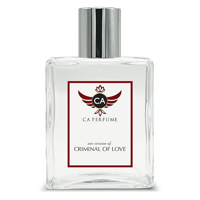 CA Perfume Impression of Criminal Of Love For Unisex Chypre Floral Fragrance Long Lasting Perfume Eau De Parfum 3.4 Fl Oz 100ml