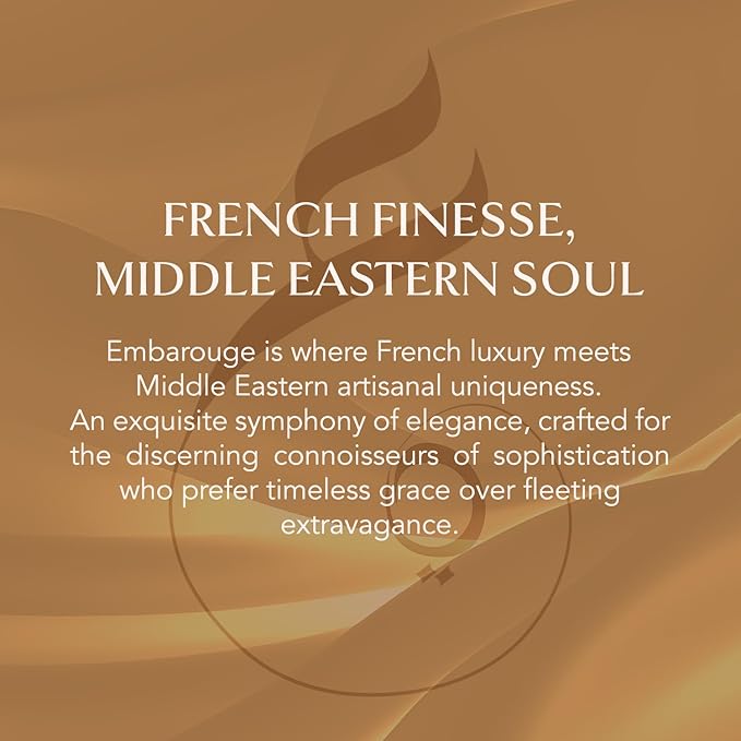 EMBAROUGE OUD STUDIO Men's Fragrance | Perfume for Men | CitrusTop note | 100 ml pack | 3.4 Fl. Oz. | Woody and Amber fragrance | Gift for Men | Eau de Parfum EDP