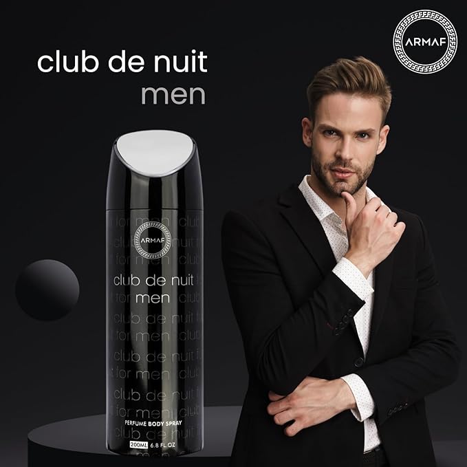 Man's Nightclub Scented Body Spray by Armaf