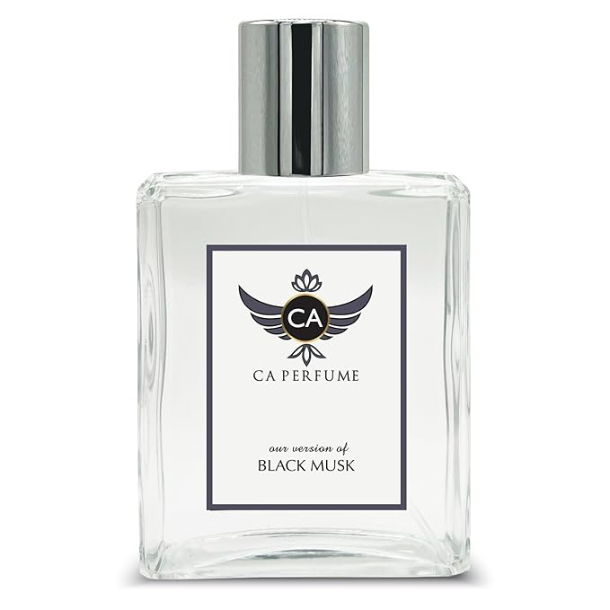CA Perfume Impression of Black Musk For Unisex Amber Spicy Fragrance Long Lasting Perfume Eau De Parfum 3.4 Fl Oz 100ml