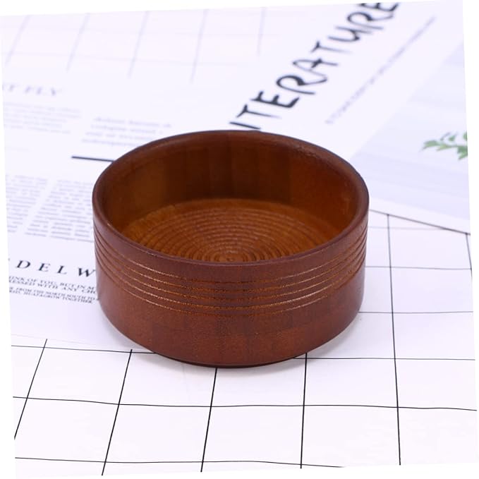 Angoily 2pcs Men's Shaving Soap Bowl Large Shaving Mug Foam Cup Tool Smooth Surface