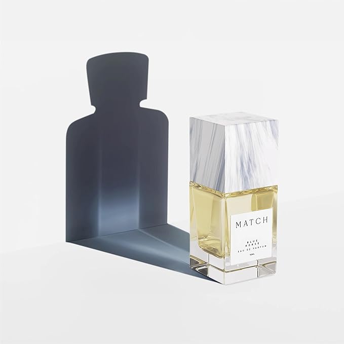 MATCH Blue Horse Eau de Parfum for Men & Women – Warm Woody Aromatic Unisex Fragrance – Long Lasting Perfume – Bergamot, Cinnamon & Patchouli Notes – Premium Perfume Spray – 50 ml / 1.7 fl oz