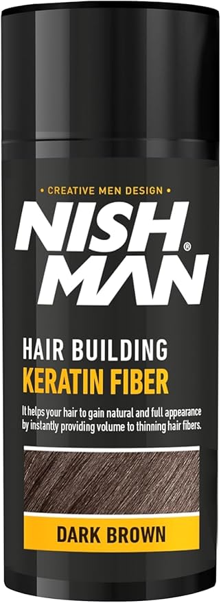 Nishman Hair Building Keratin Fiber Dark Brown