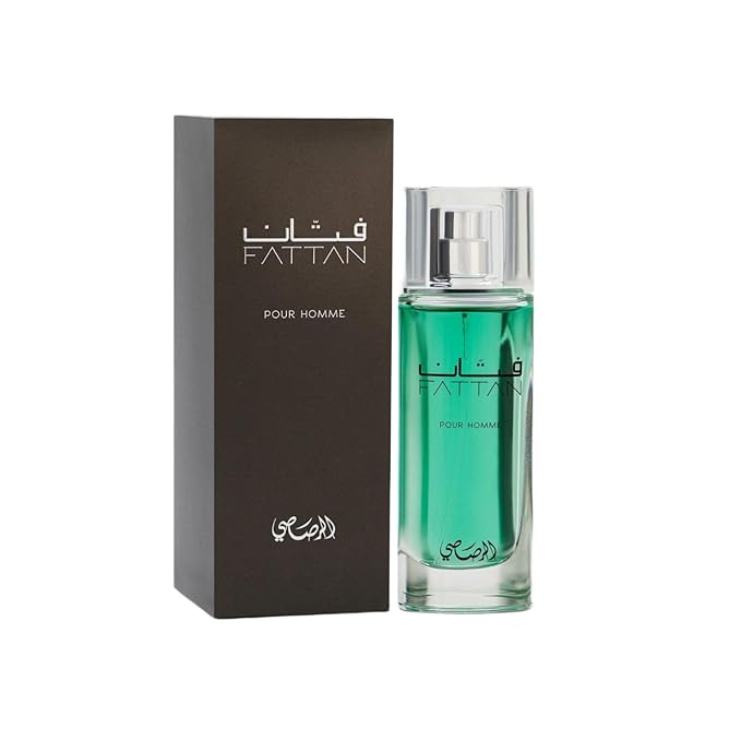 RASASI Fattan Pour Homme Eau De Parfum Men Spray, 1.7 Oz – Arabian Perfume For Men With Long Lasting Perfume Notes, Ideal Choice For Men Perfumes, Elegant And Captivating Fragrance For Every Occasion