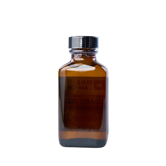 Duke Cannon Best Beard Oil – 3 oz – Softens & Tames Unruly Beards, Reduces Frizz, Cedar Scent, Long-Lasting Natural Ingredients for Daily Grooming