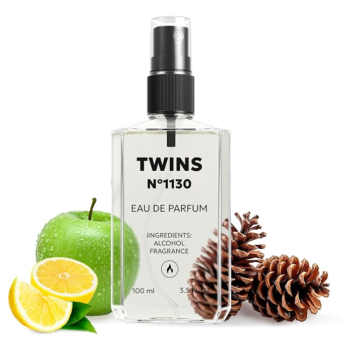 TWINS Impression of Light Blue | Perfume for Women Eau de Parfum | No.1130 | 3.4 Fl Oz / 100 ml