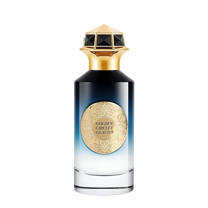 Golden Circlet-Glacier Long Lasting Perfumes For Men –Fruit, Sweet, Spicy, Leather,Woody - Enjoy An All-Day Fragrance Experience, Spray 100 Ml | 3.4 Fl. Oz