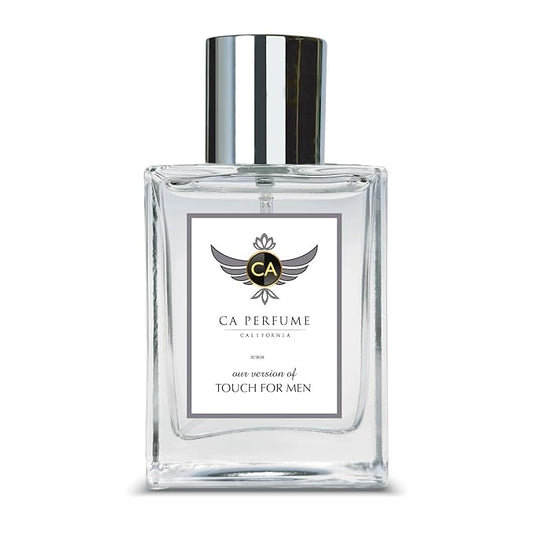 CA Perfume Impression of Touch For Men for Men Woody Floral Musk Fragrance Long Lasting Mens Cologne Eau De Parfum 1.7 Fl Oz 50ml