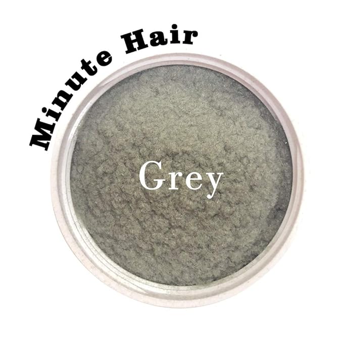Biggie Sized 57 Gram Bottle Full Of Minute Hair Fibers. Hi Grade Hair Building Fibers. Gargantuan Amount of GREY Fibers Inside A Compact Size Refillable Bottle. Choose Your Color.