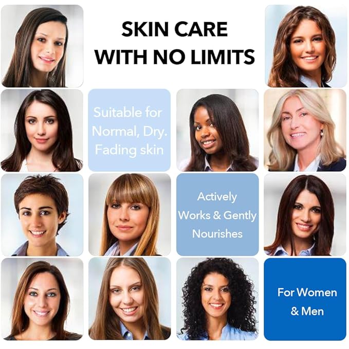 Night Cream Face Moisturizer with Retinol, Collagen, Niacinamide 10%, Anti Wrinkle Face Cream, Made in USA, Retinol Cream for Face, Anti Aging Face Cream, Face Moisturizer for Women, 1.7oz