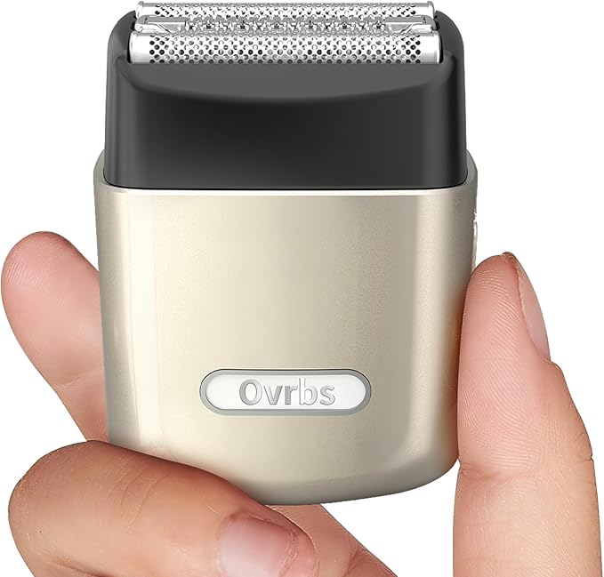 Electric Foil Shaver,3 Blade Shaving System,IPX7 Waterproof,Type-C Charging,Use for 45 Days,Battery Indicator,Magnetic Connection,Electric Shaver for Men