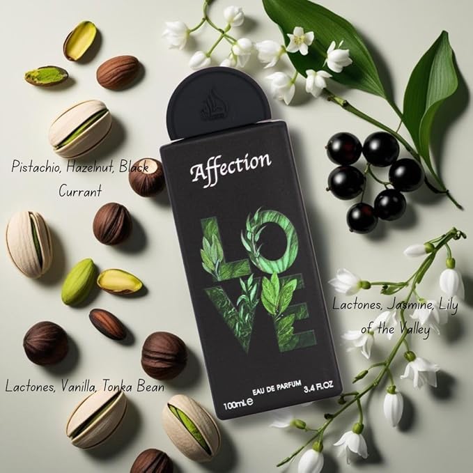 Lattafa Pride - Affection for Men - 3 Pc Gift Set 3.4oz EDP Spray, 6.67oz Perfumed Body Spray, 0.67oz EDP Spray