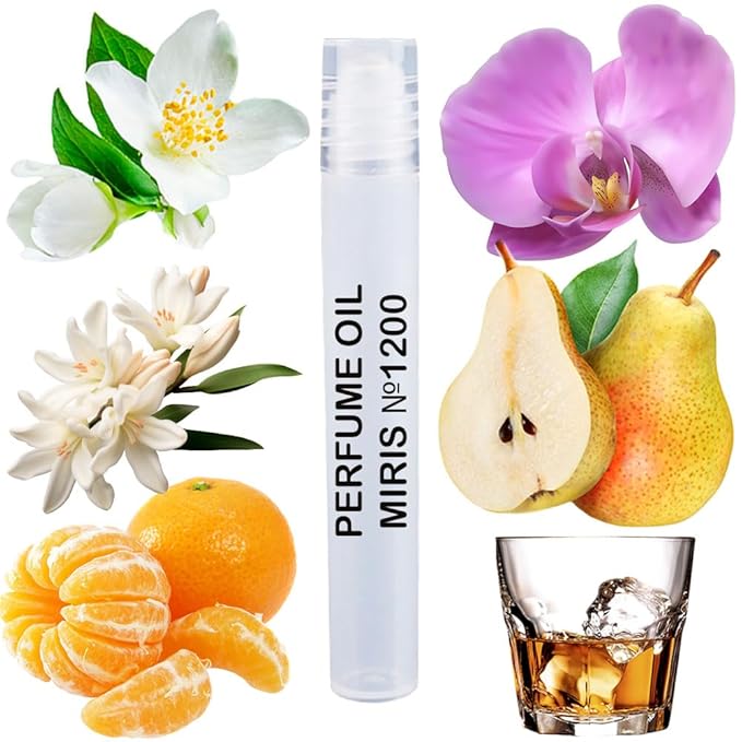 MIRIS No. 1200, Inspired by Pure Aphrodisiaque, Long-Lasting Perfume Oil for Women Roll-On, Rollerball 0.34 Fl Oz / 10 ml