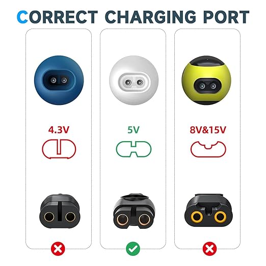 5V Shaver Charger for Philips Norelco One Blade 360 2400 3600 3900 5400 7800 MG5910 qp2724 MG7910 mg9525 MG9520 PQ888 PQ889 Power Cord USB Charging Cable for Philips 3000 5000 7000 9000 Series Razor