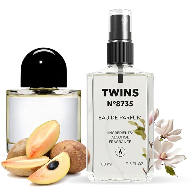 TWINS Impression of Mojave Ghost | Unisex Perfume for Women and Men Eau de Parfum | No.8735 | 3.4 Fl Oz / 100 ml