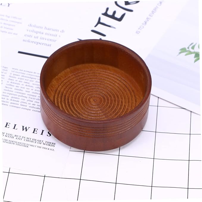 Angoily 2pcs Men's Shaving Soap Bowl Large Shaving Mug Foam Cup Tool Smooth Surface
