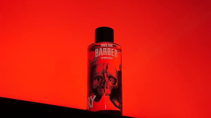 Marmara Barber Cologne - Best Choice of Modern Barbers and Traditional Shaving Fans Limited Edition Glass Bottle in Gift Box (500 ml, Love Memory)