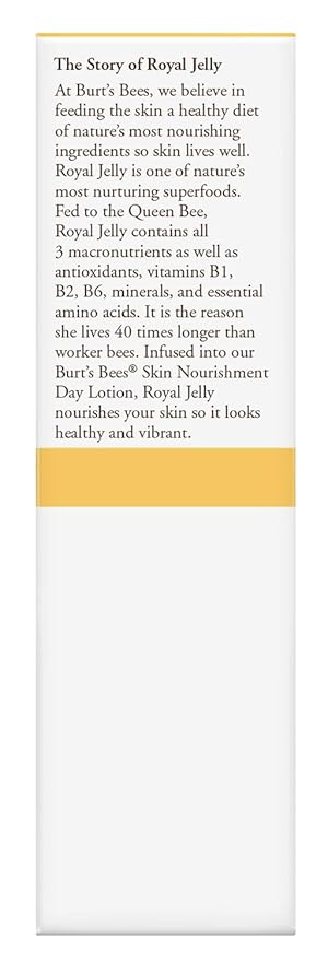 Burt's Bees Skin Nourishment Day Lotion with SPF 15 for Normal to Combination Skin, 2 Oz (Package May Vary)
