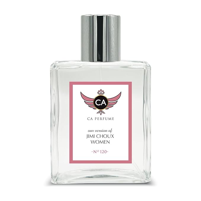 CA Perfume Impression of Jimi Choux Women Floral Fruity Fragrance Long Lasting Womens Perfume Eau De Parfum 3.4 Fl Oz 100ml