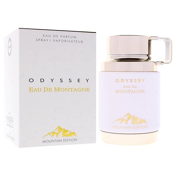 Armaf Odyssey Eau De Montagne Mountain Edition Eau De Parfum Spray, 3.4 Ounce (Unisex)
