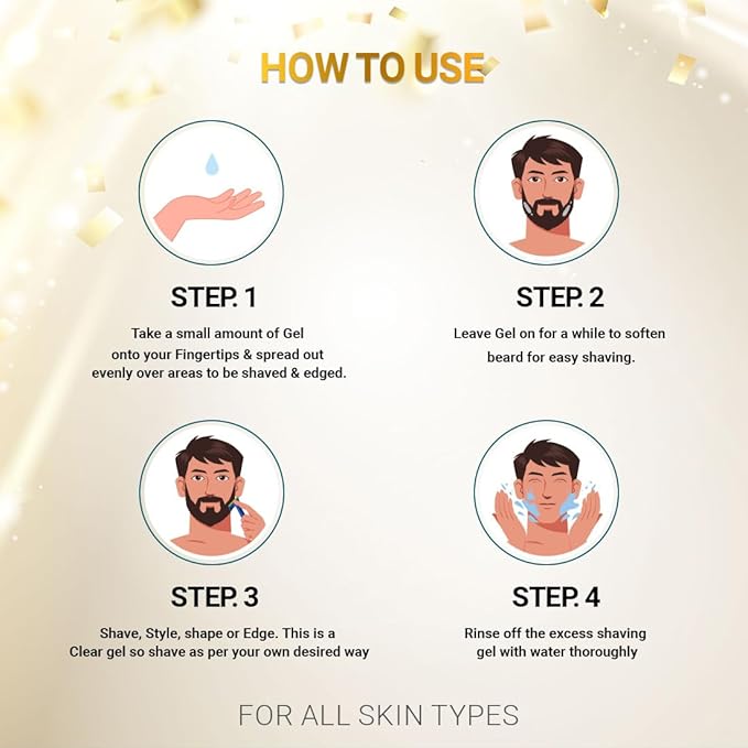 Nishman Fresh Active Shaving Gel 8 GOLD ONE