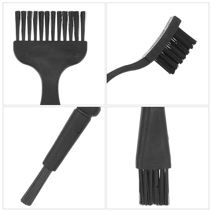 FRCOLOR 8pcs Shaver Brush Razor Brush Cleaner for Cleaning Electric Clippers Razor Cleaning Tools