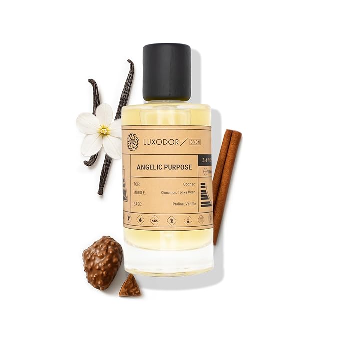 Angelic Purpose | Inspired by Angel’s Share | Pheromone Perfume for Women | Women’s Dupes Fragrances | Paraben Free Womens Perfume, 3.4 fl. oz (100ml) with Pheromone Perfume Oil Roll