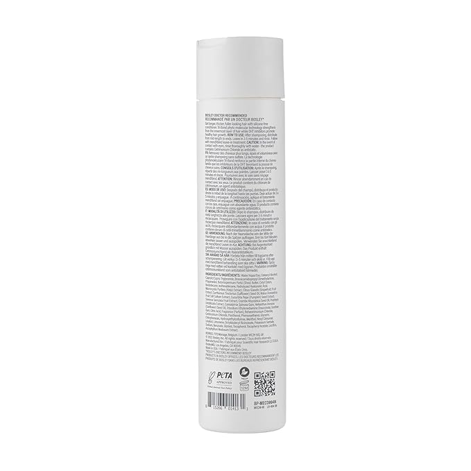 BosleyMD MendXtend Strengthening Shampoo, Conditioner, and Kit to Promote Growth & Prevent Breakage with Saw Palmetto, Hyaluronic Acid and Pomegranate Extract