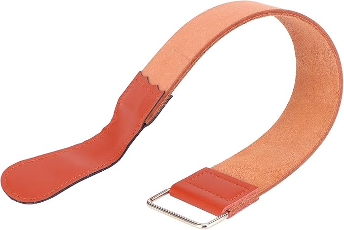 Pilipane Strop Double Sided Beard Shaver Sharpening Strap Belt Barber Shop Accessories Artificial Leather 47.3x5.8cm