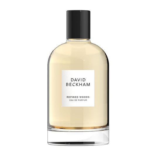 David Beckham Refined Woods Eau de Parfum 3.3 fl oz (Pack of 1), Notes of Cardamom, Lavender, and Cedarwood, Men's Fragrance, Long Lasting, Everyday Fragrance, Travel Size