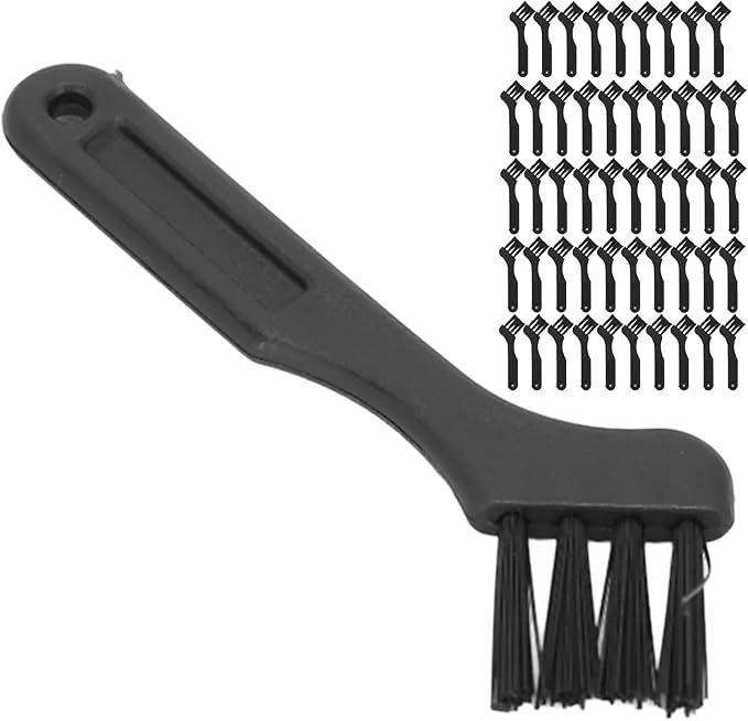 Mini Shaver Cleaning Brush, 50pcs Electric Shaver Cleaning Brush Hair Remover for Computer Keyboard Home Appliances Small Crevice Brush
