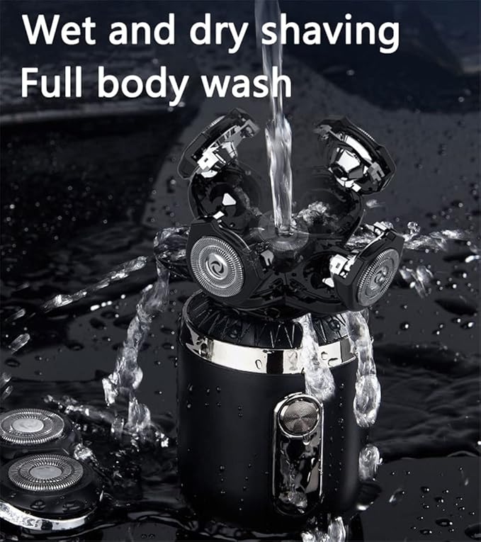 Head Shavers for Men, Men’s 5-in-1 Electric Head Shaver, Waterproof Electric Razor, Rechargeable Wet and Dry Mens Grooming Kit Head Shaver