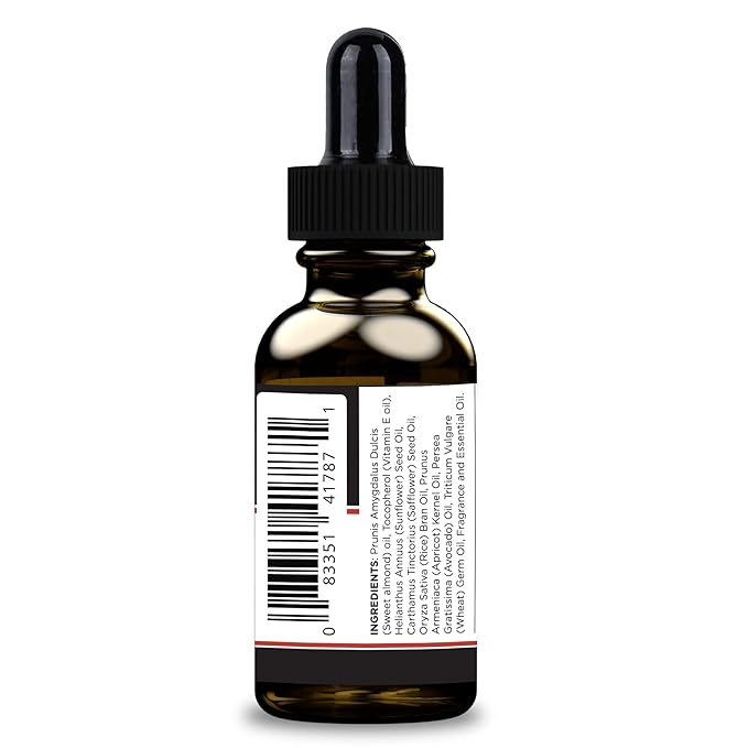 Detroit Grooming Co. Beard Oil | Hydrating & Nourishing Formula with Vitamin E | Cherry & Tobacco • Traverse City (1 oz)