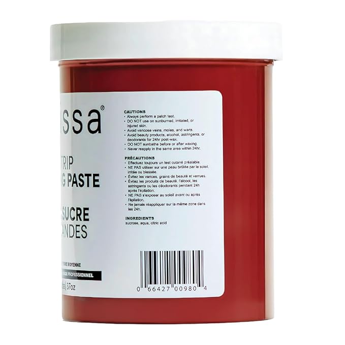 Parissa No-Strip Sugaring Paste - Firm | Salon-Quality Body Sugaring, Water-Washable & Gentle for Sensitive Skin | At-Home or Professional Hair Removal |2.3 lbs