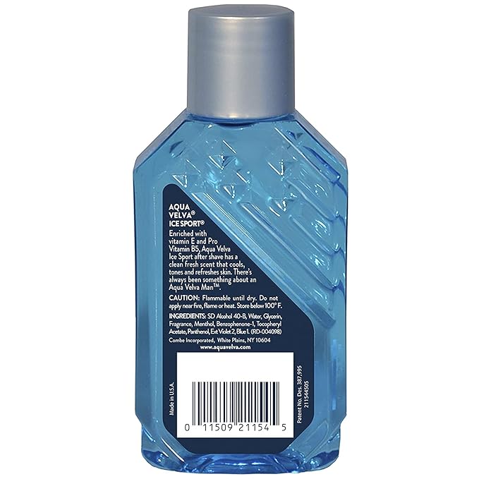 Aqua Velva Ice Sport Cooling After Shave 3.50 Ounce (Value Pack of 3)