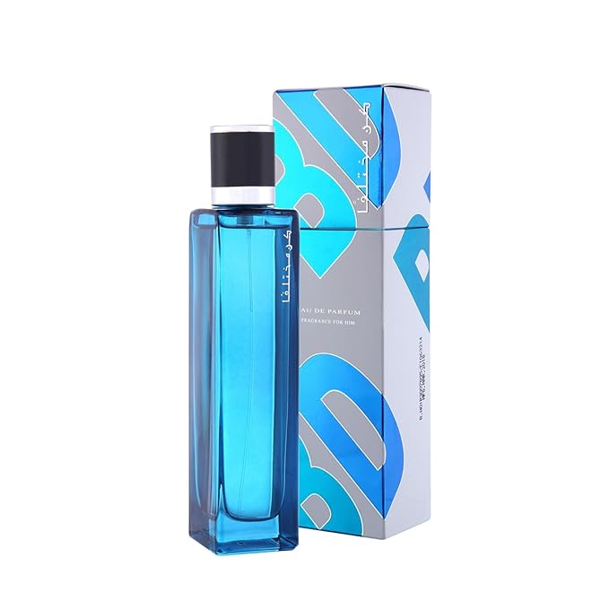 Kun Mukthalifan for Men EDP - Eau De Parfum 100 ML (3.4 oz) | Oriental Alchemy | Lemon, Spices, Amber, Musk & Sandalwood | Vibrant | by RASASI Perfumes