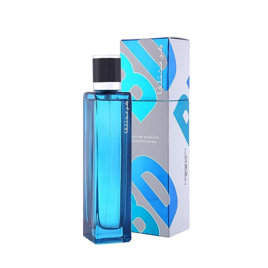 Kun Mukthalifan for Men EDP - Eau De Parfum 100 ML (3.4 oz) | Oriental Alchemy | Lemon, Spices, Amber, Musk & Sandalwood | Vibrant | by RASASI Perfumes