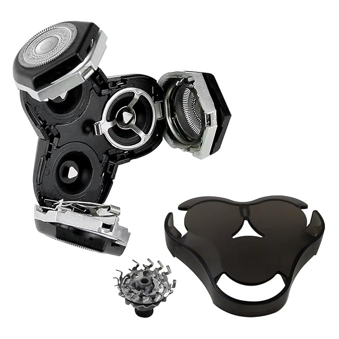 Latest New Upgraded RQ12 Complete Replacement Shaver Head Blade Unit Assembly for Philipss Norelcoo RQ12 1250X 1255X 1260X 1280X 1290X 8000X