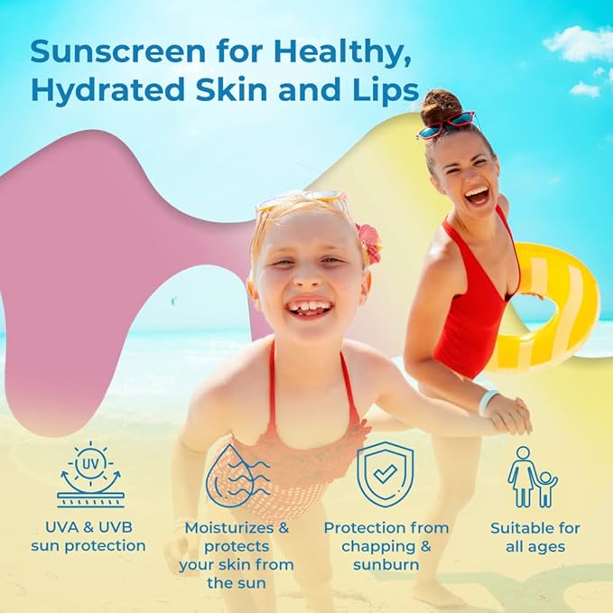 IceCream Sunscreen Broad Spectrum SPF 30 Lotion, Body & Face, Sunblock, Moisturizer, Water & Sweat-Resistant, Reef-Friendly & Cruelty-Free, 6oz (177ml) - Vanilla (Pack of 2)