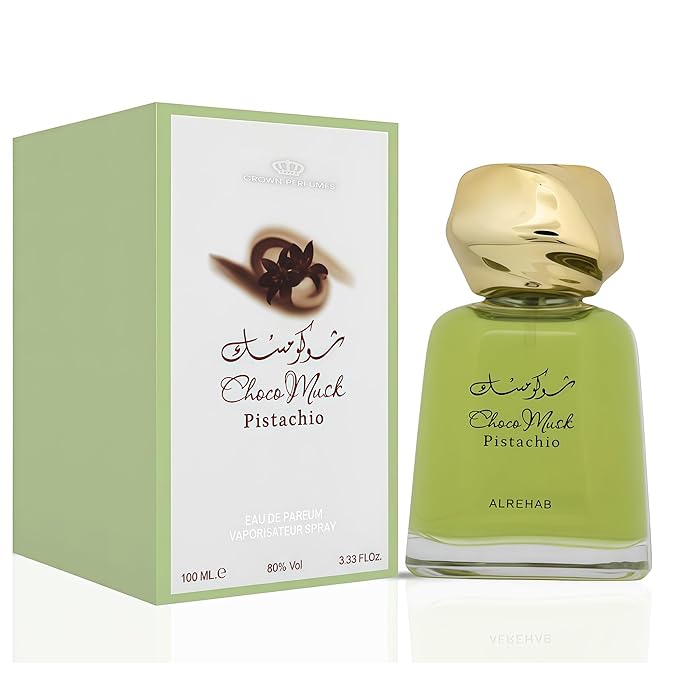 Women’s Eau de Parfum, Sweet Gourmand Women’s Perfume with Pistachio & Vanilla Notes, Choco Musk