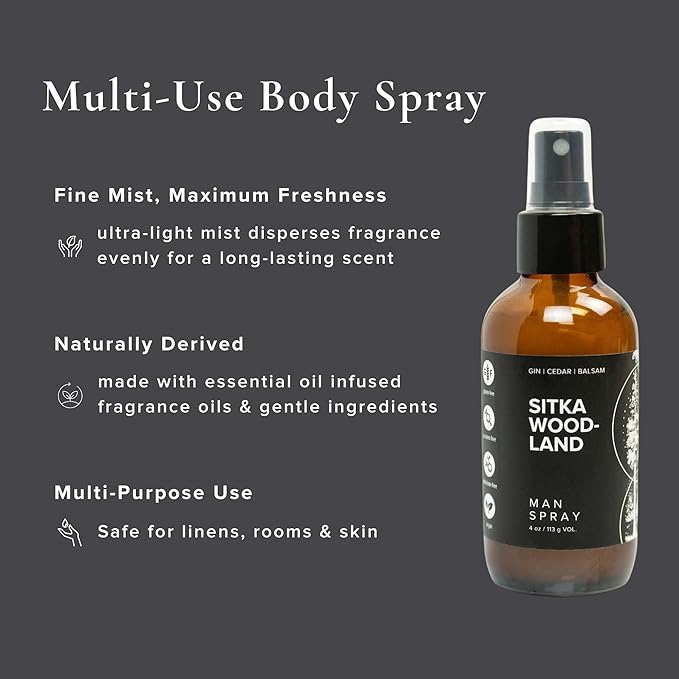 BROKEN TOP - 4oz Geotanical Body Spray (Sitka Woodland)