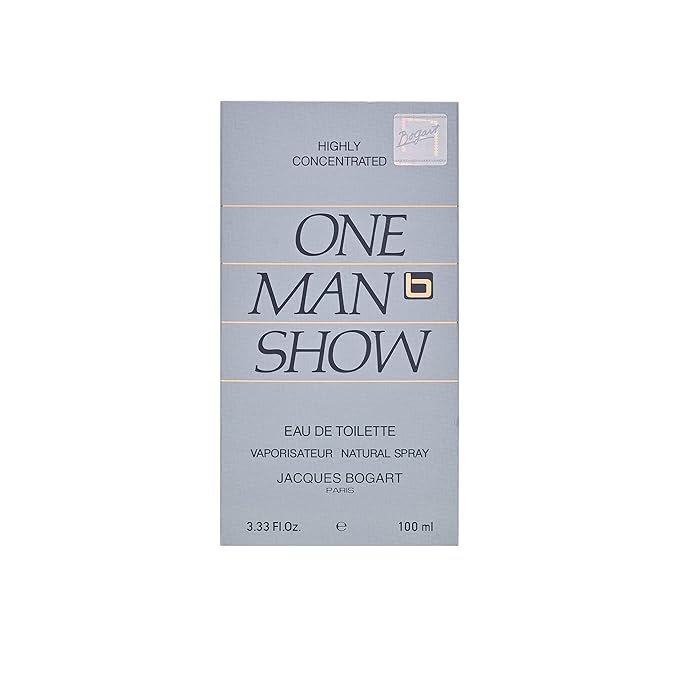 Jacques Bogart One Man Show Eau De Toilette Spray for Men, 3.3 Ounce
