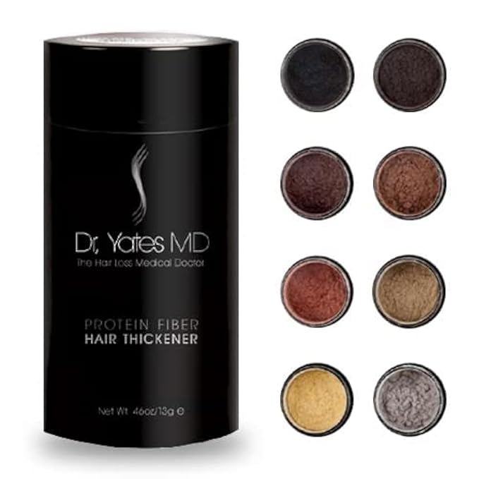 Dr. Yates MD Keratin Fiber Hair Enhancer (Light Brown)
