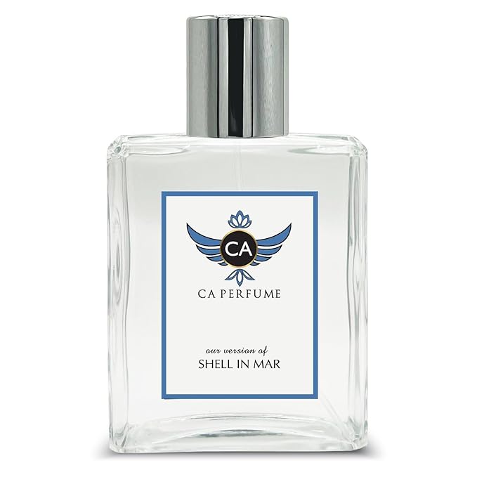 CA Perfume Impression of Shell in Mar For Women Amber Spicy Fragrance Long Lasting Womens Perfume Eau De Parfum 3.4 Fl Oz 100ml